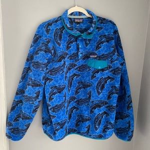 Fish Pattern Patagonia Fleece